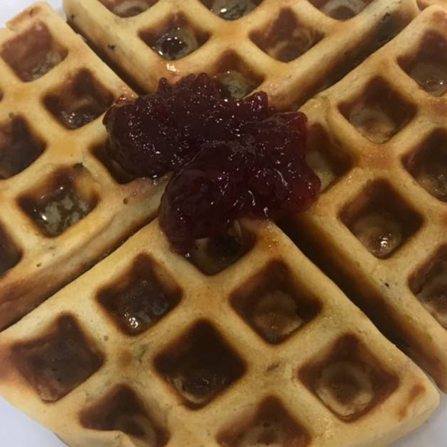WUAFFLES DE FRESA SENCILLO