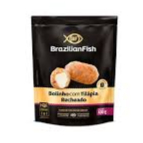 Mandioca, tilápia, especiarias e requeijão, porção de 400 gramas