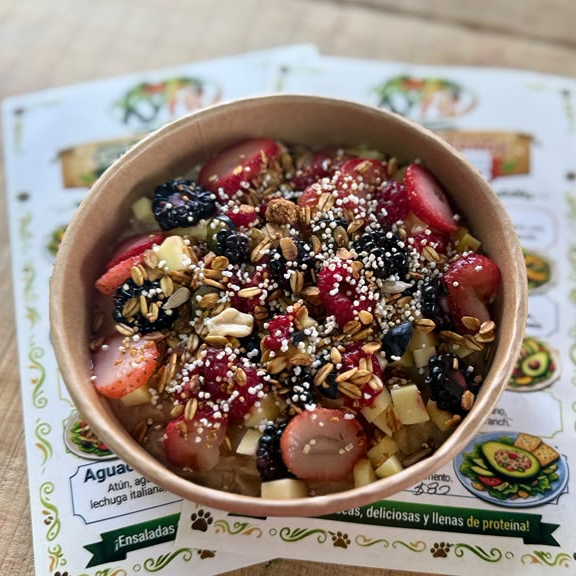 Bowl Avena Con Fruta