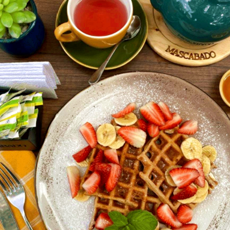 Waffles de Avena