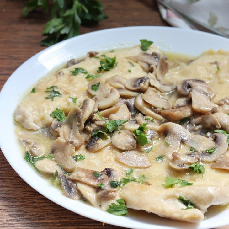 Petto Di Pollo al Funghi