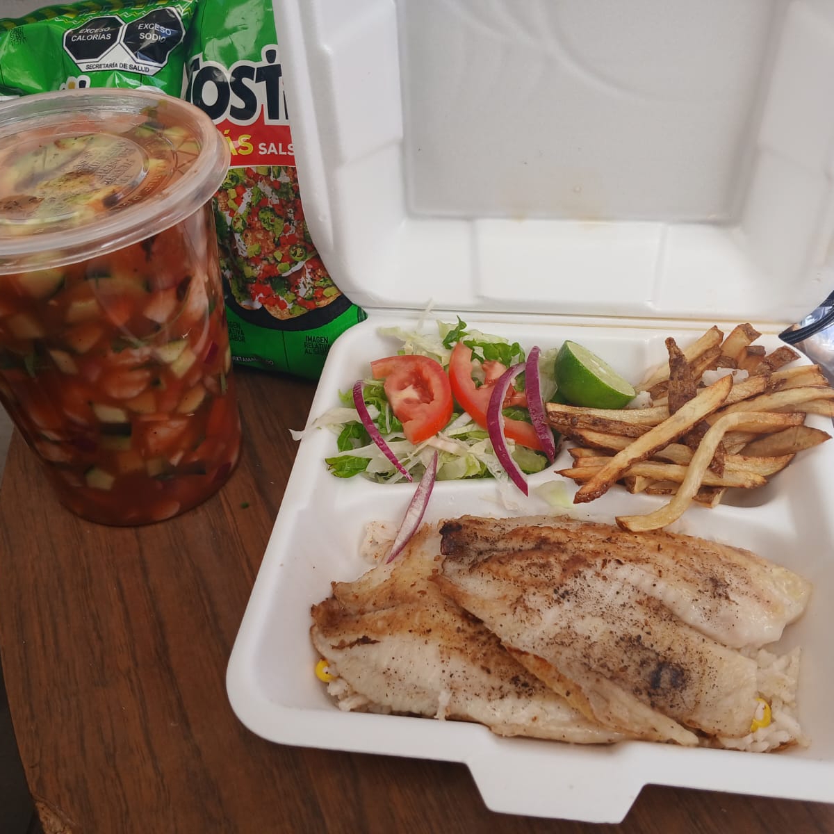 Filete de Pescado Ala Plancha