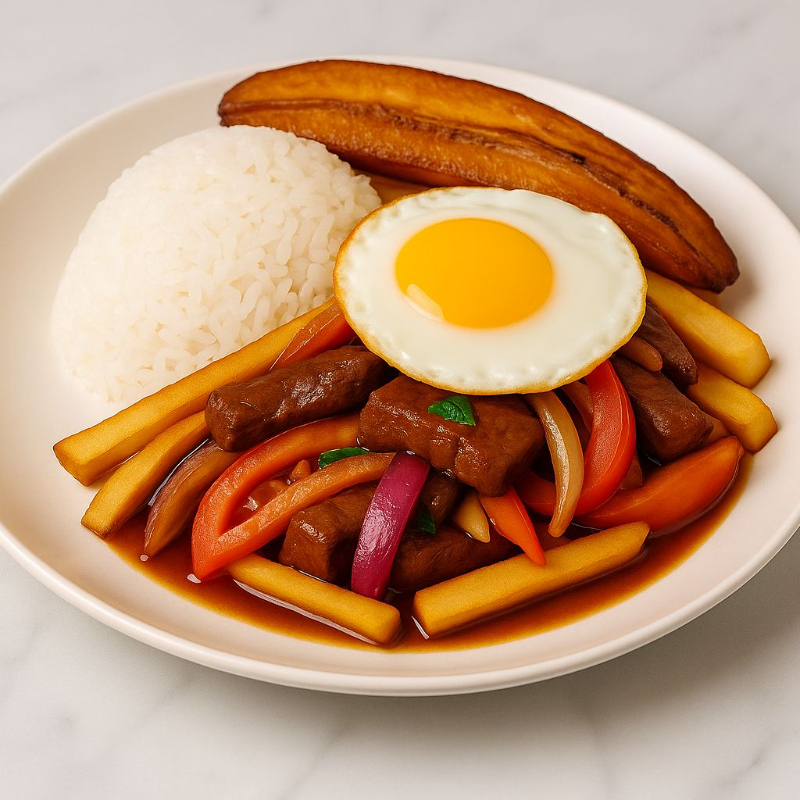 Lomo Saltado a Lo Pobre