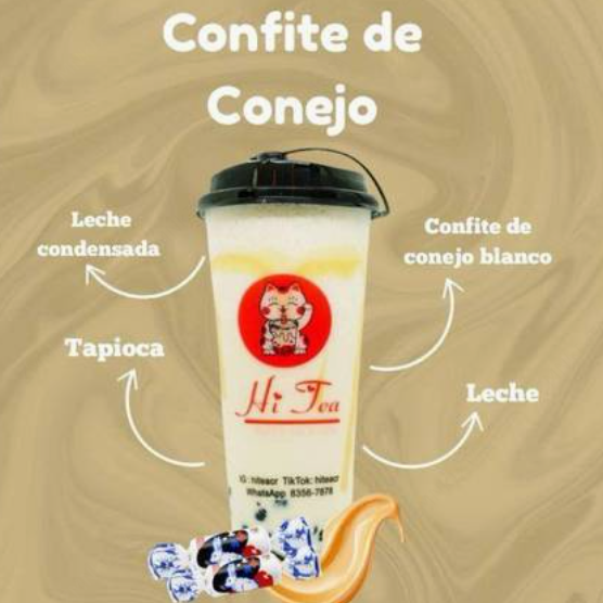 Confite de Conejo Blanco (Smoothie)