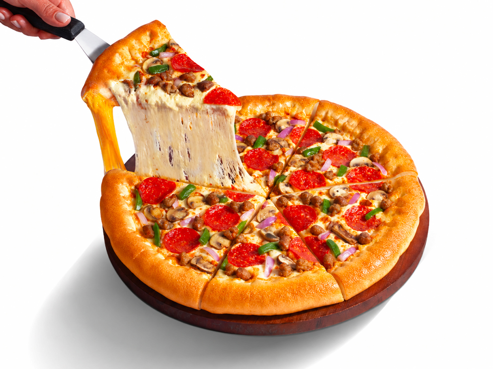 Pizza Hut Cheese Cheddar Mediana