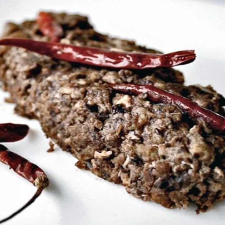 Huevos tirados.