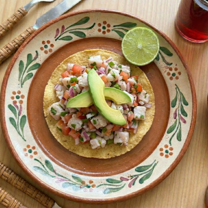 Tostada de Pescado c/u