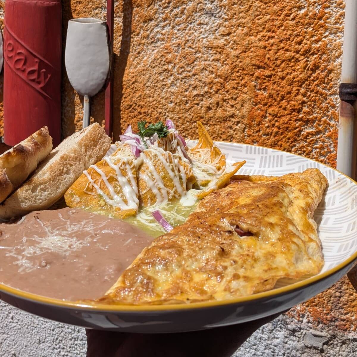 Omelette rustico