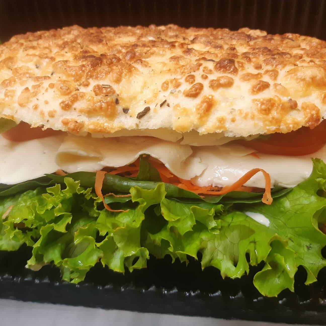 Chapata de Jamón de Pavo