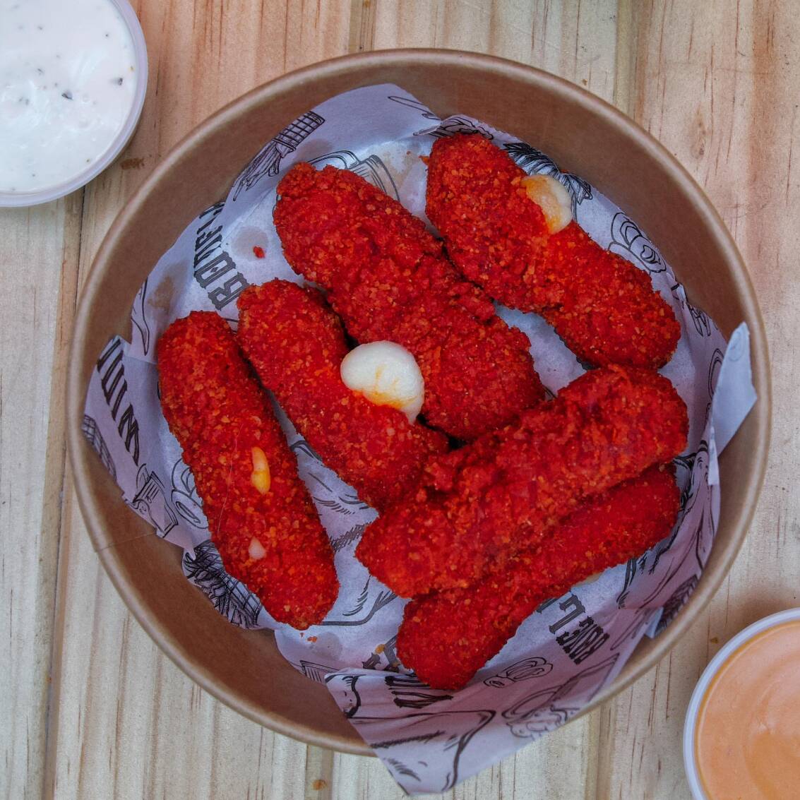 Dedos de Queso Flaming Hot
