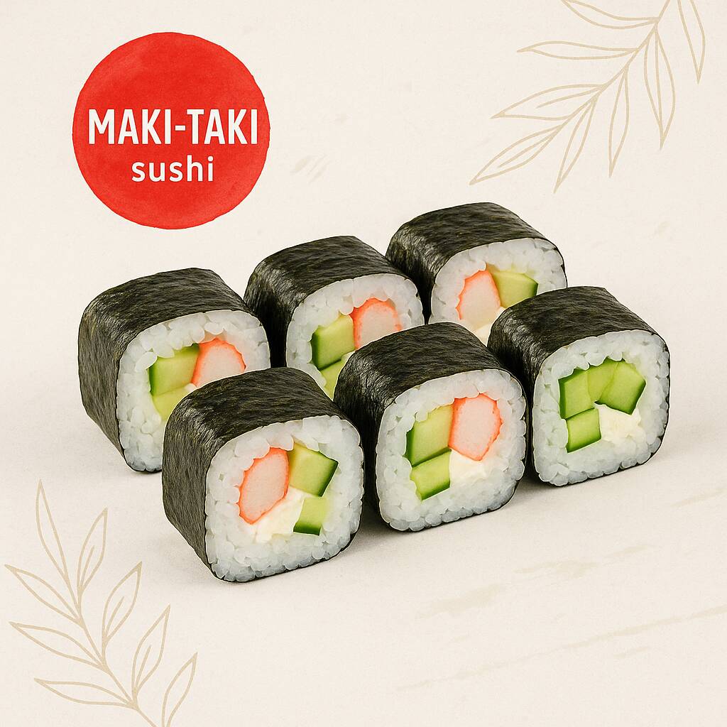 MAKIROLL SURIMI (8 piezas)