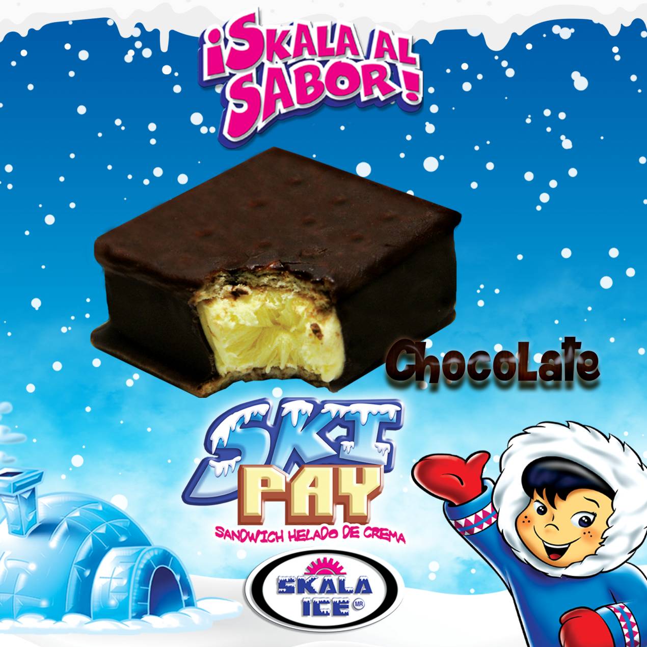 Sándwich con Chocolate