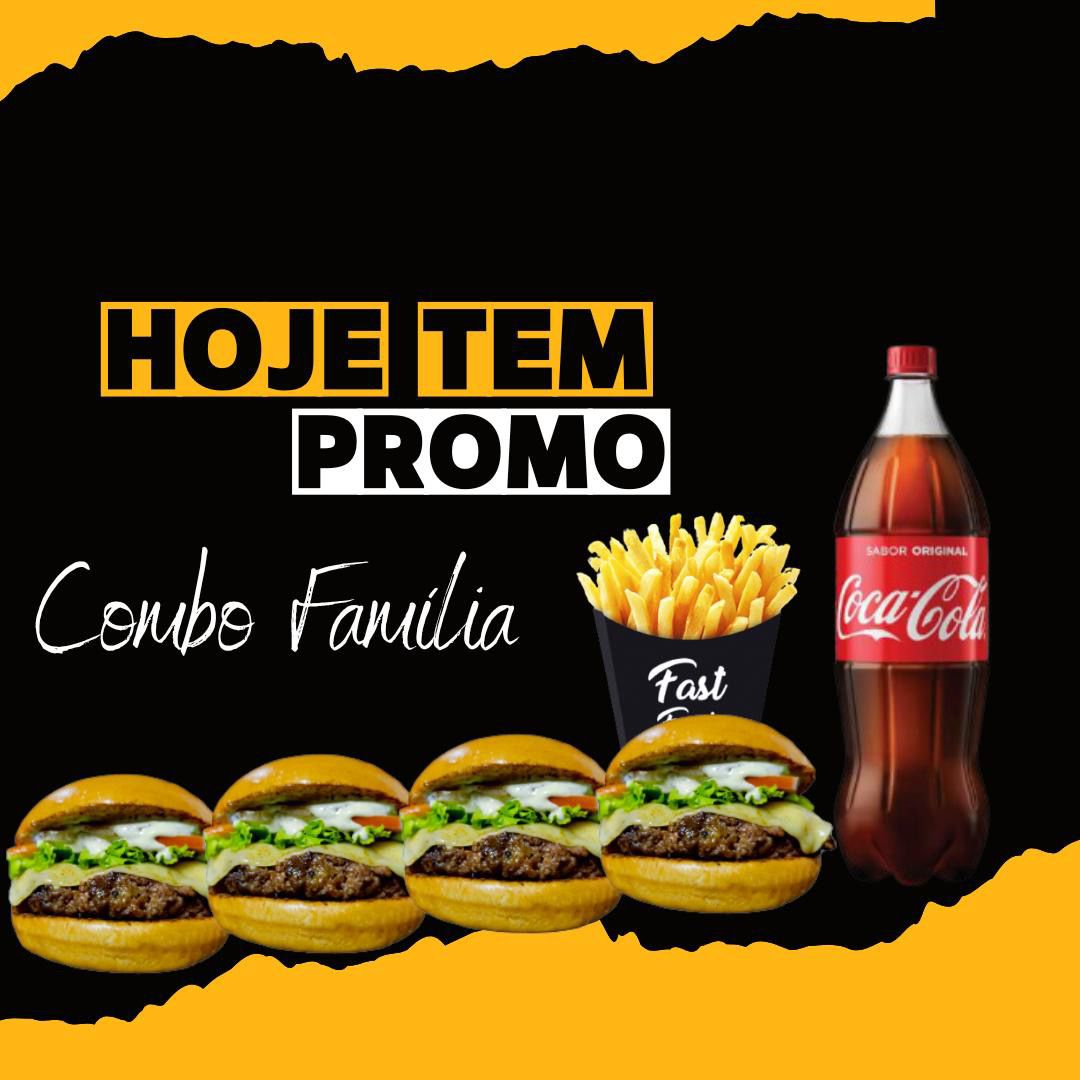 4 Borges Burguer+ Coca-Cola 1l. Pão amanteigado levemente selado, blend 120g, queijo mussarela, salada e molho especial da casa.