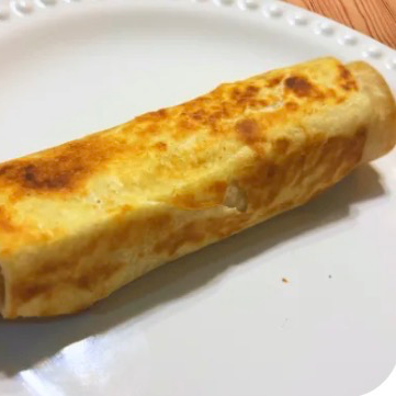 Burro de papas con verdura