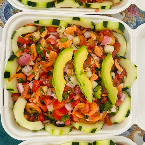 Ensalada de Camarón Seco