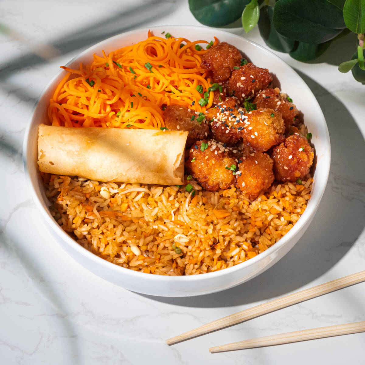 Bowl Arroz Pollo Agridulce