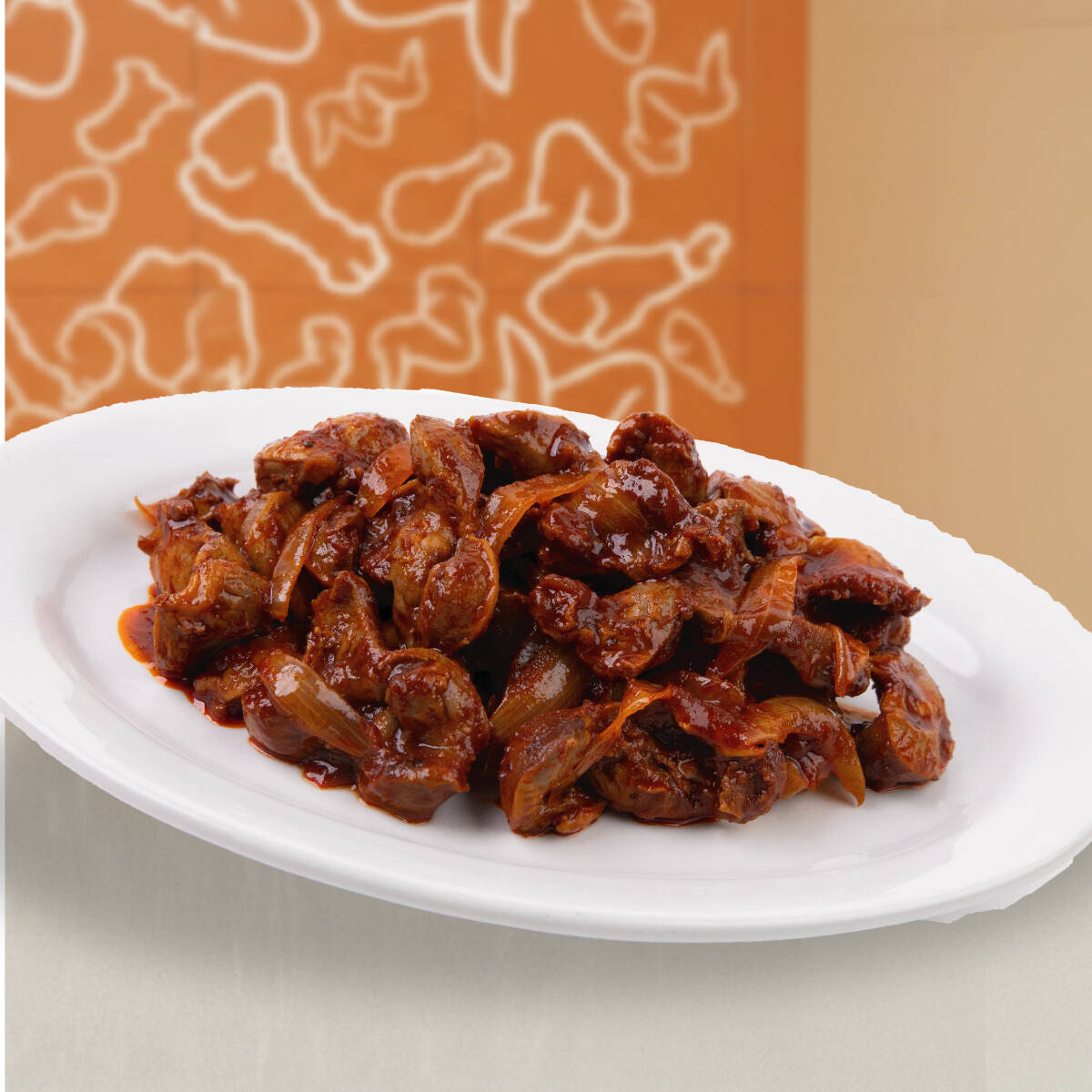 1/4 de Molleja Enchipotlada