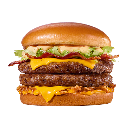 O novo sanduíche contém dois hambúrgueres de carne 100% bovina. O peso total da carne “in natura” (somando-se os dois hambúrgueres) aumentou em 51,7% / 77,6 g, passando de 150 g para 227,6 g, em comparação com o peso total de carne “in natura” (um hambúrger) presente nas versões anteriores, a méquinese, a exclusiva maionese especial com sabor de carne defumada, molho do CBO (o saboroso molho emulsionado com especiarias e derivados lácteos), alface, fatias de bacon, queijo processado sabor cheddar, cebola crispy, tudo isso no pão tipo brioche trazendo uma explosão de sabores pros seus dias de glória.