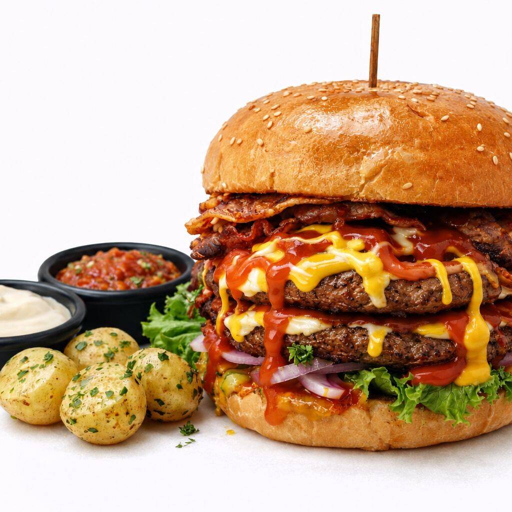Hamburguesa Onglet Doble Executive (2 Carnes)
