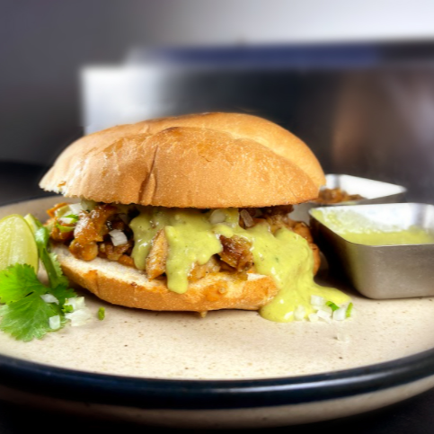 Torta de Chicharrón en Salsa