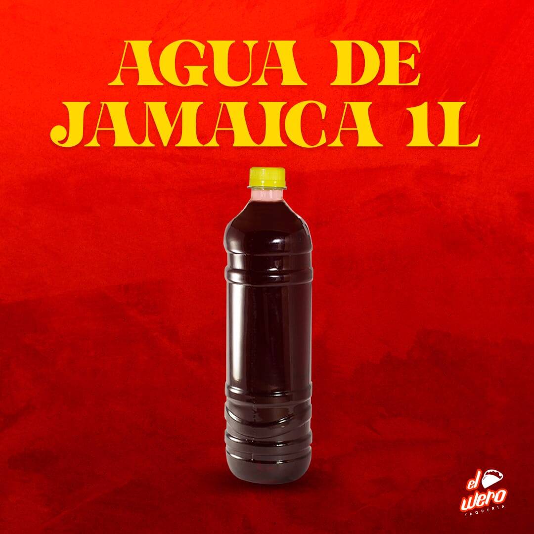 Agua de Jamaica 1 L