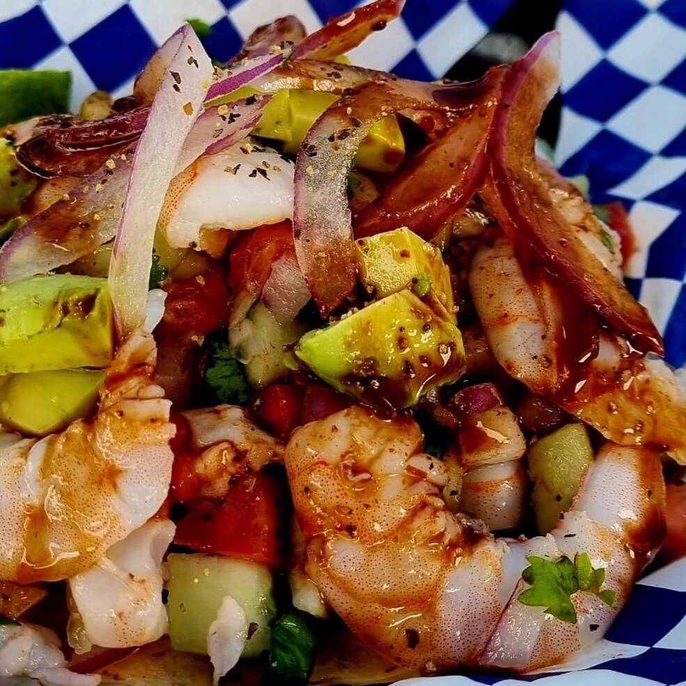 Tostada De Camarón