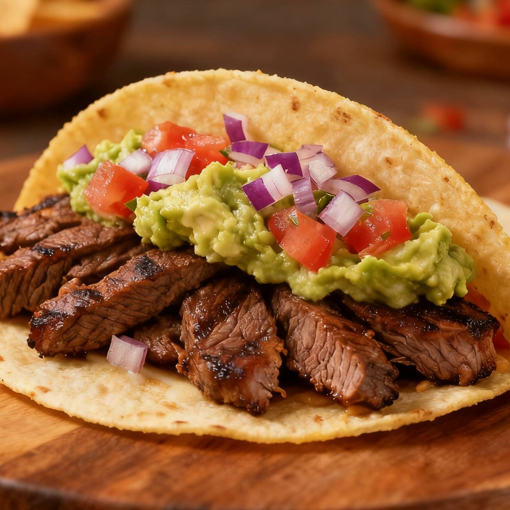 Taco de Asada Maíz