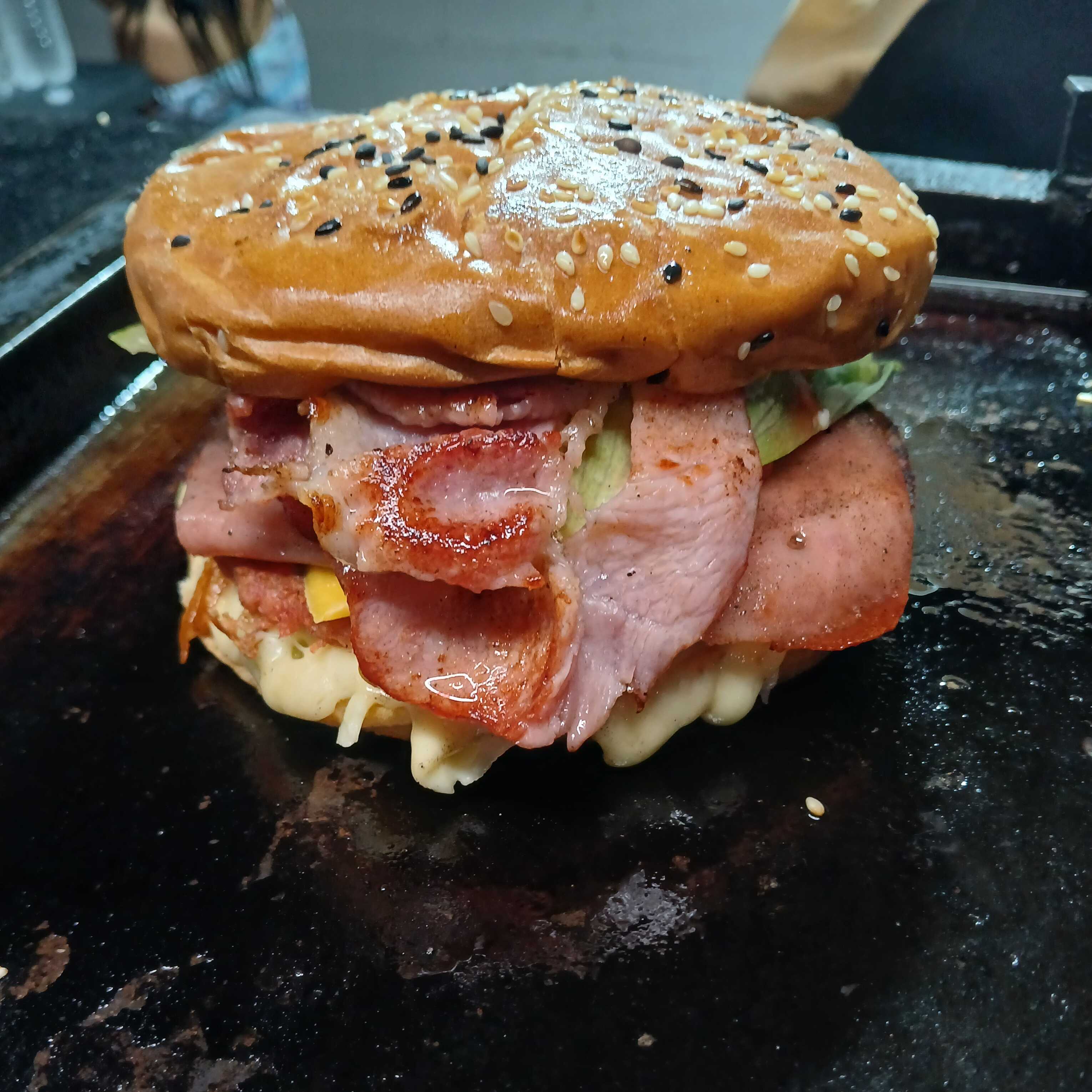 Hamburguesa Porqui Sencilla