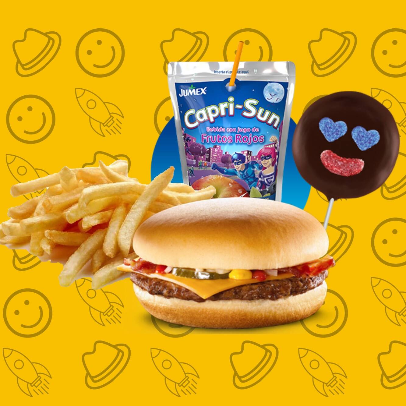Combo kids Hamburguesa