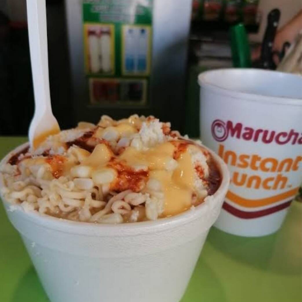 Esquites con Maruchán