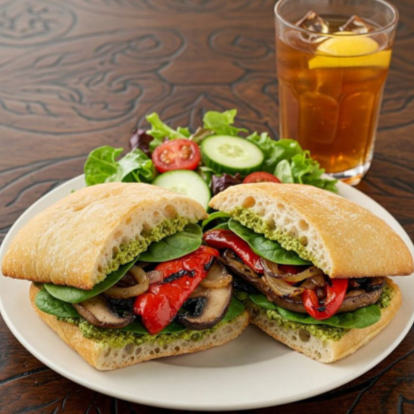Ciabbata  vegetariana