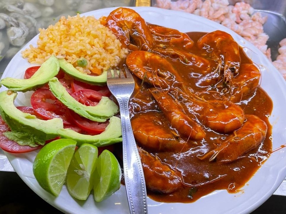 Camarones a la Diabla