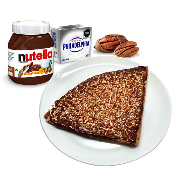 Crepa de Nutella Con Queso Philadelphia & Fruta