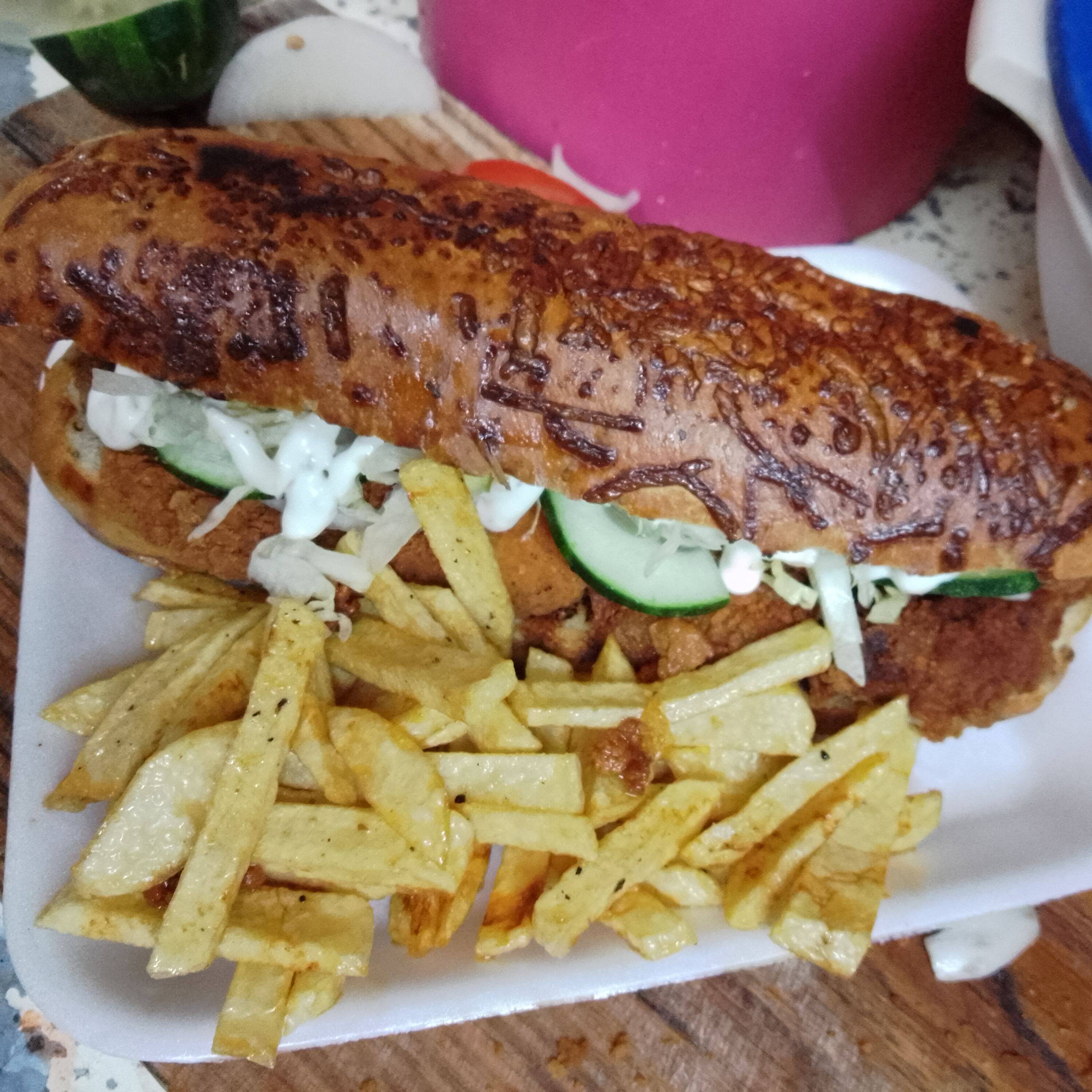Baguette de pollo