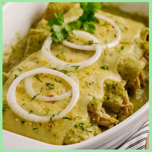 ENCHILADAS SUIZAS (3 PZAS):