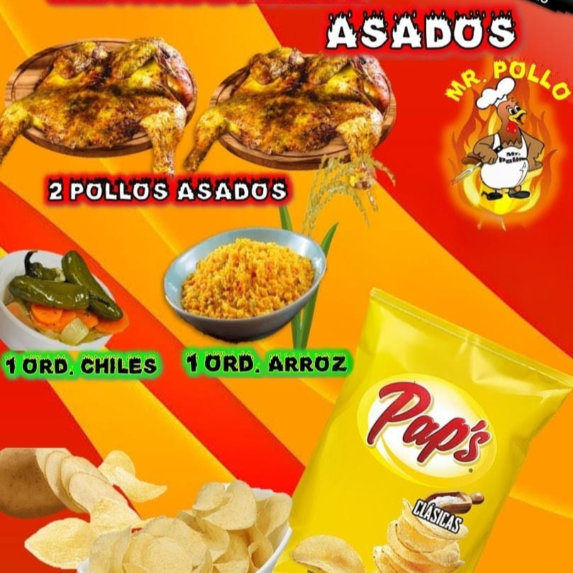 2 ASADOS PAPAS