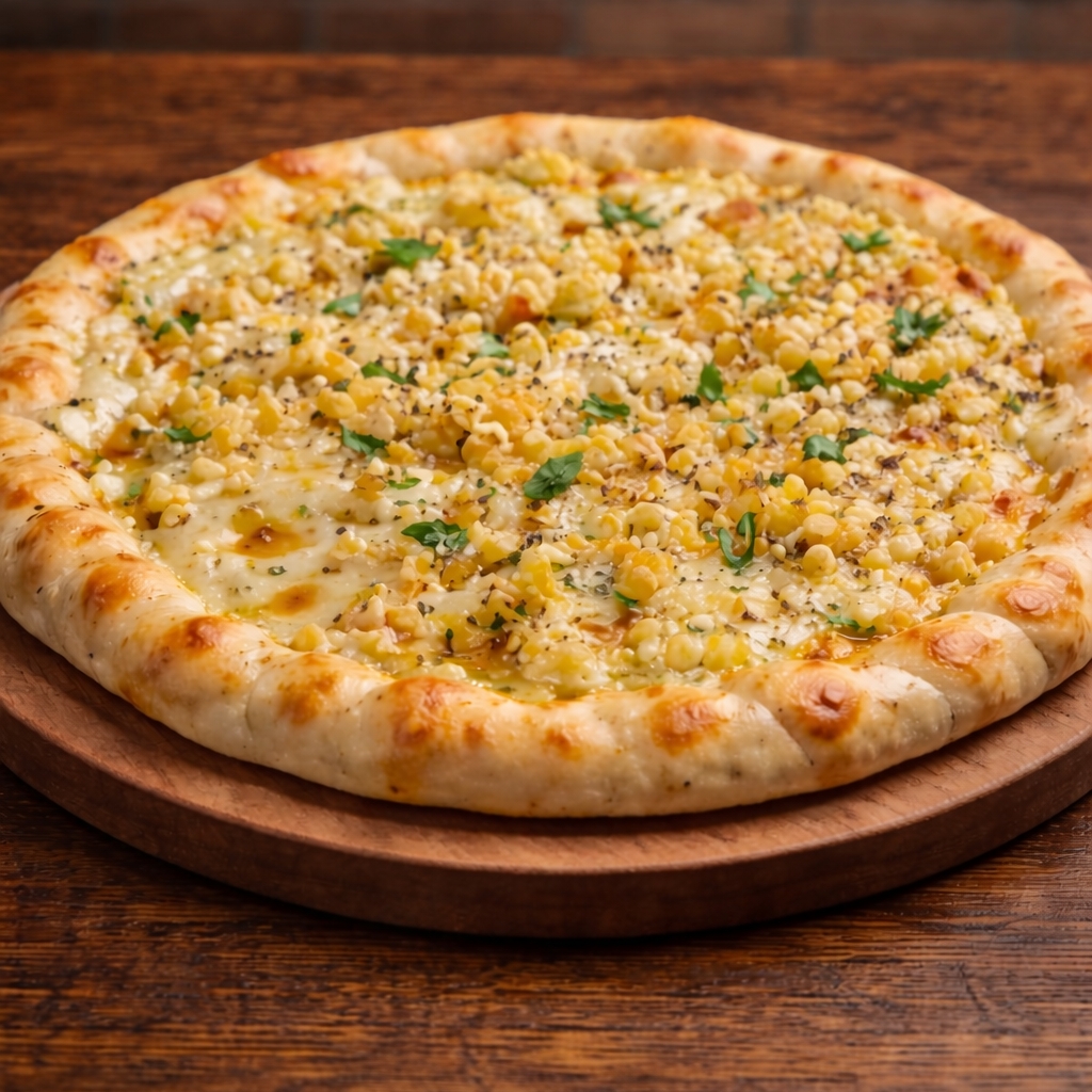 Alho e óleo (molho, mussarela, alho frito e orégano)