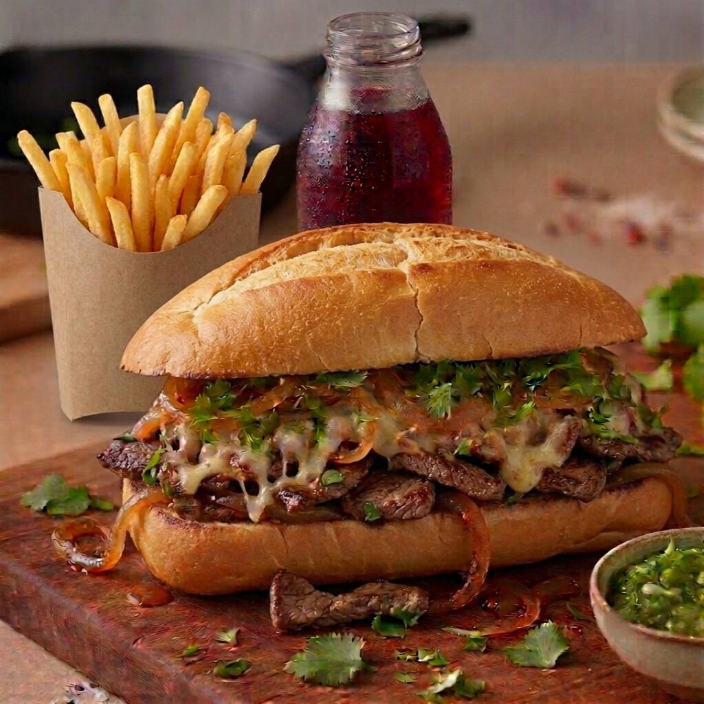 Combo Lonche Papas a la Francesa con Agua 1L