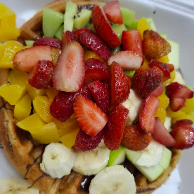 Waffle Frutal