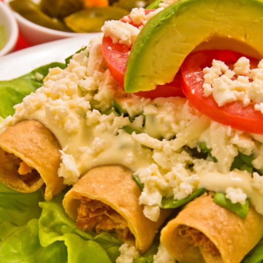 Flautas de Tinga