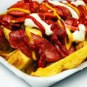 Salchipapa clasico