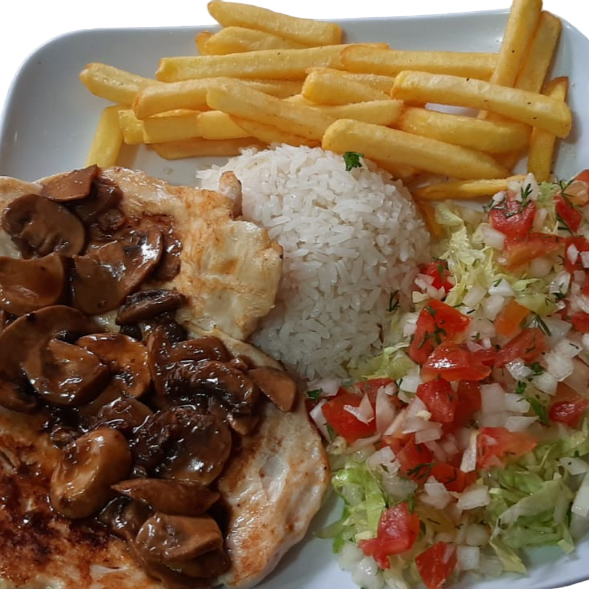 Pechuga con Champiñones