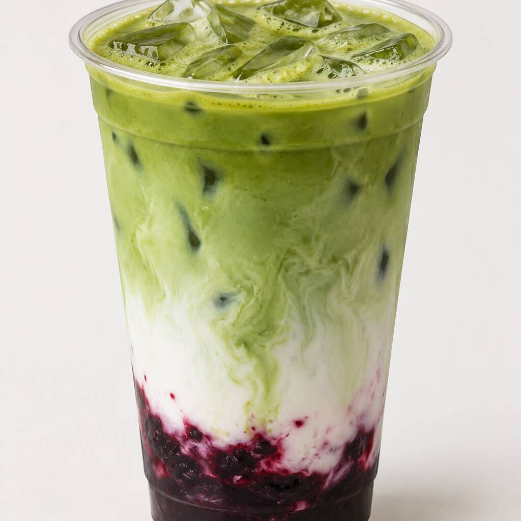 Berry Matcha Latte