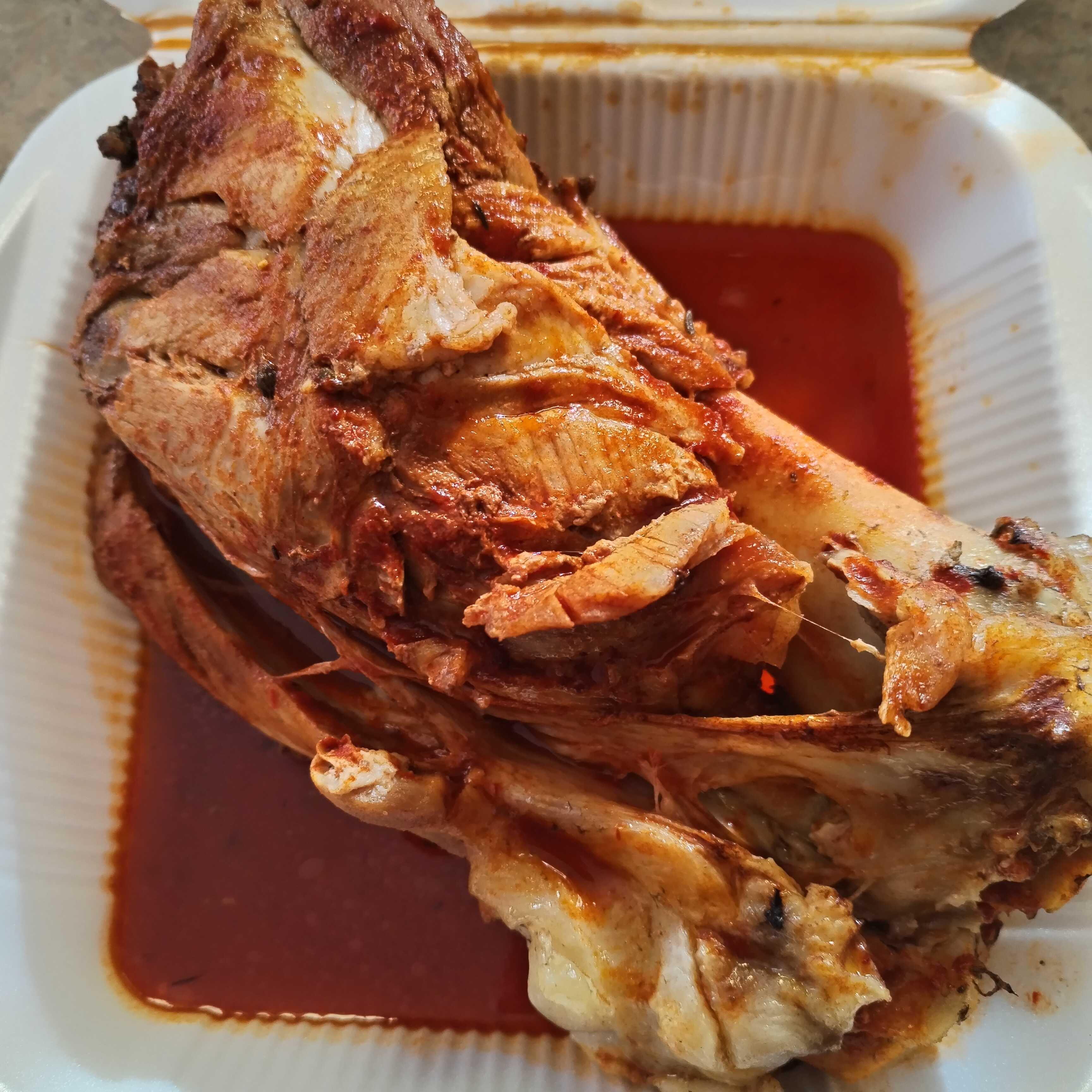 Chamorro en Adobo al Vapor
