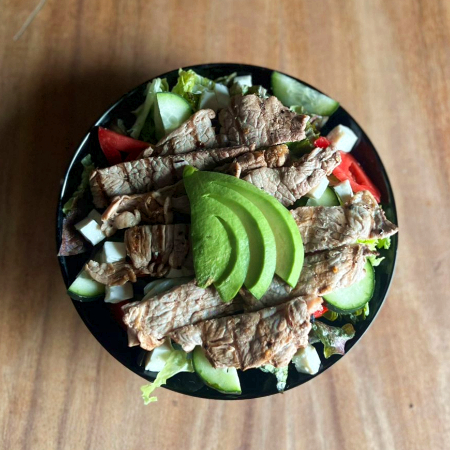 Ensalada con Aguacate Res
