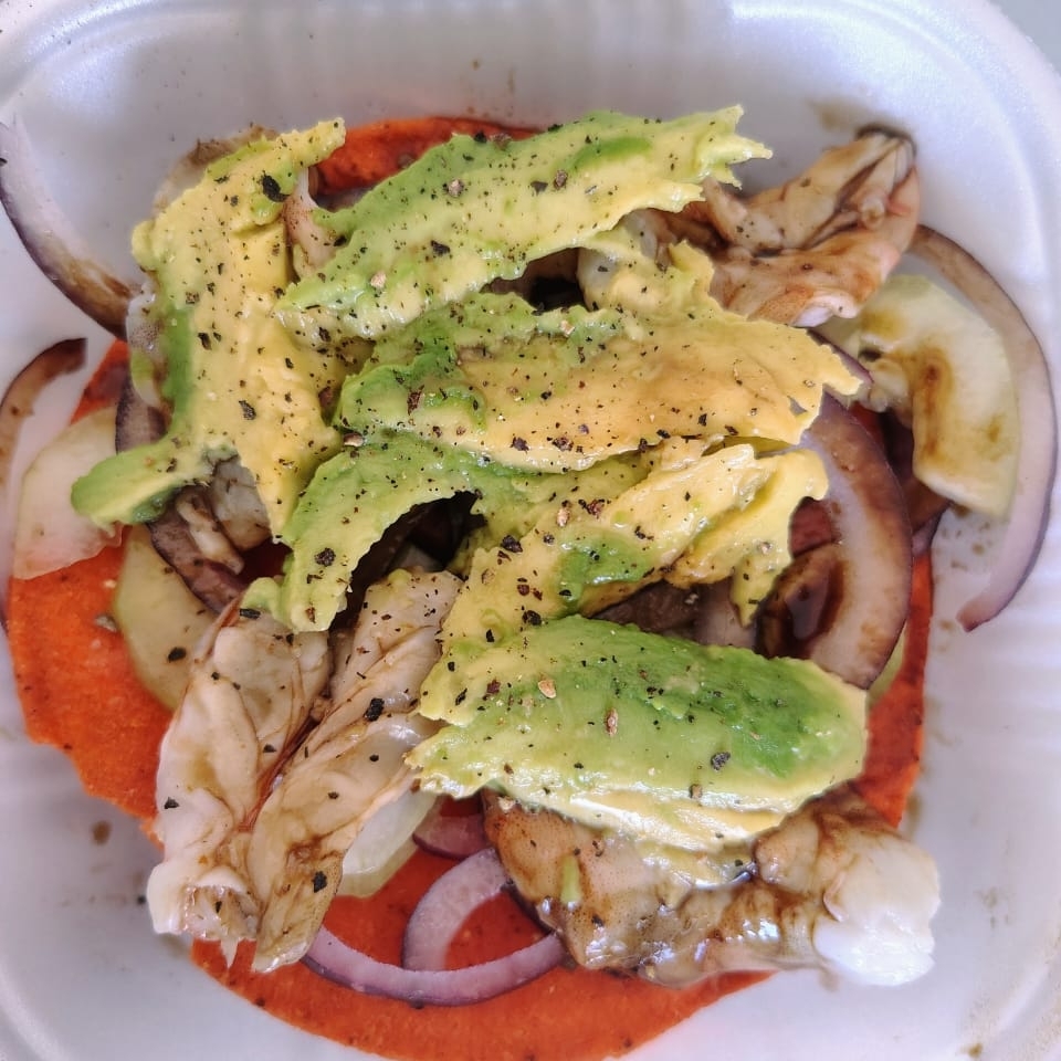 Tostada de Aguachile
