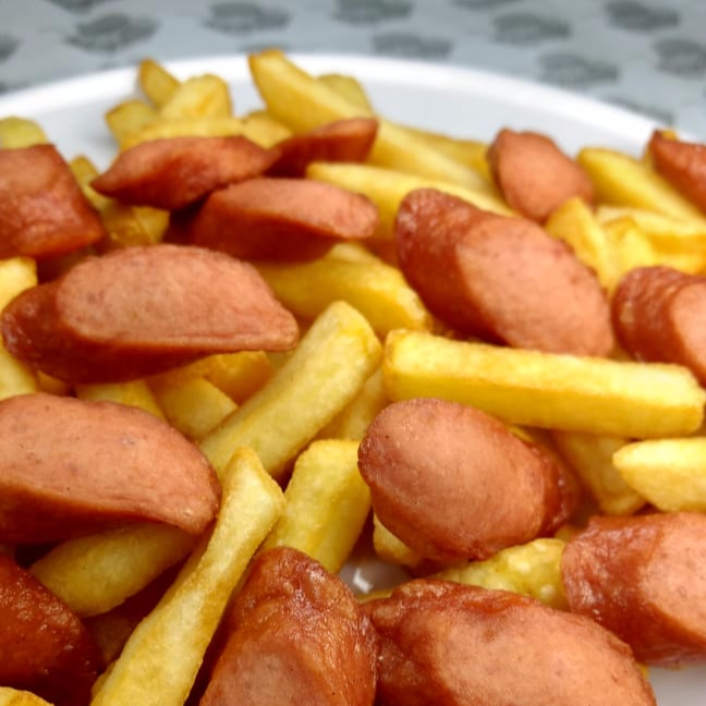 Salchipapa Sencillo Americano