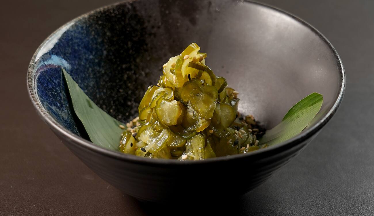 Pepino em conserva - *Contém gergelim*