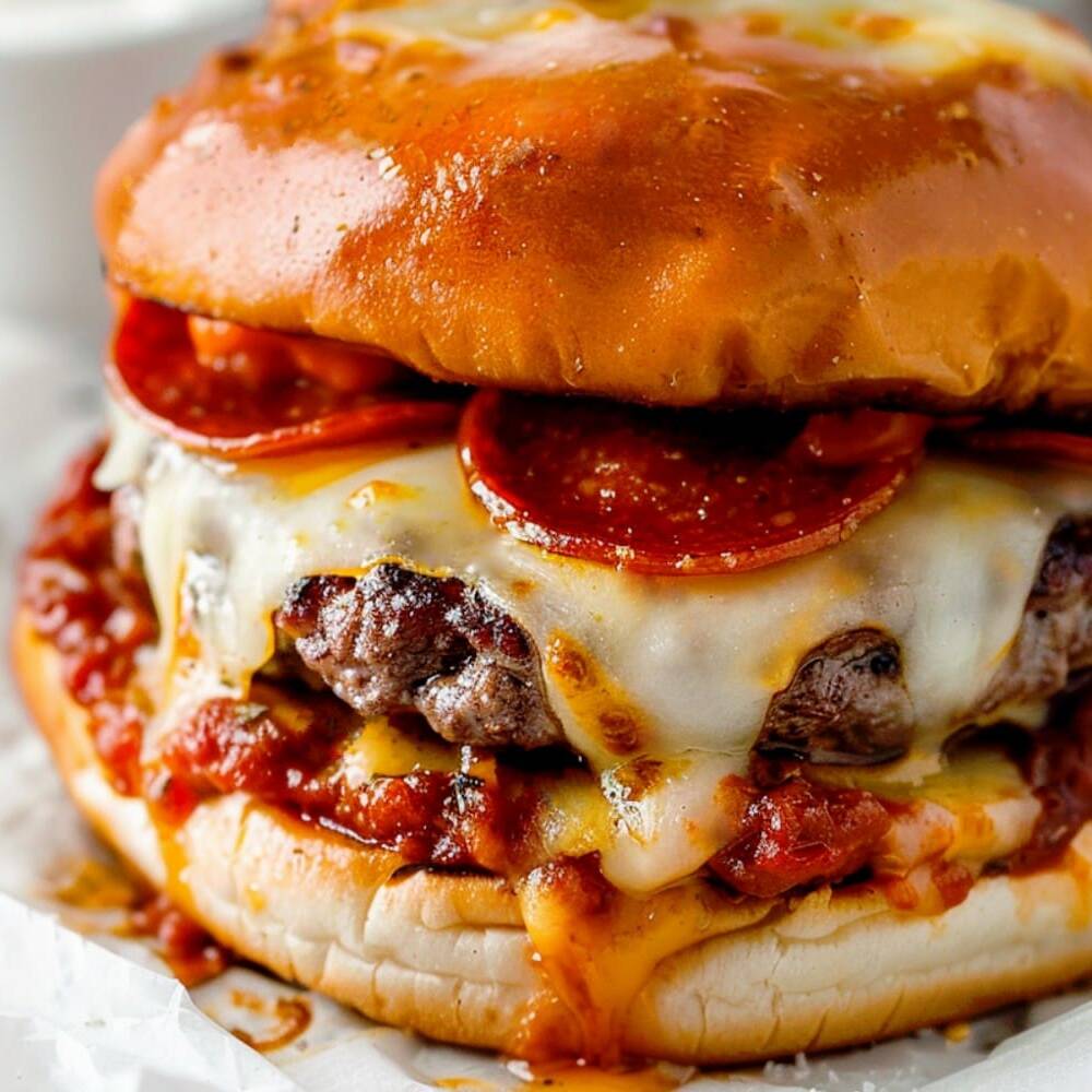 Pizza Burger Jalapeño + Jamaica