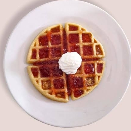 Waffle de Fresa 🍓